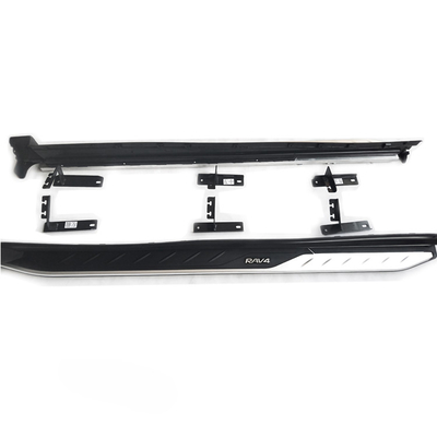 Aluminum SUV car roof rack side rail Toyota RAV4 2019 in Black