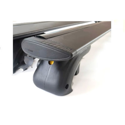 Accesorios de aluminio duradero para el techo de automóviles barras transversales fácil de instalar universal para rieles elevados 4x4 bastidor de automóviles con 8182 + B9
