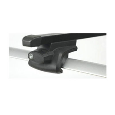 8102B+B3 Barras cruzadas de techo de acero revestido de zinc duradero accesorio universal 4x4 para viajes con rieles elevados