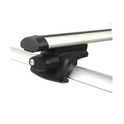 8102B+B1 Techo duradero de aleación universal de aluminio montaje de barras cruzadas ovalado Techo de automóvil rieles elevados para viajes